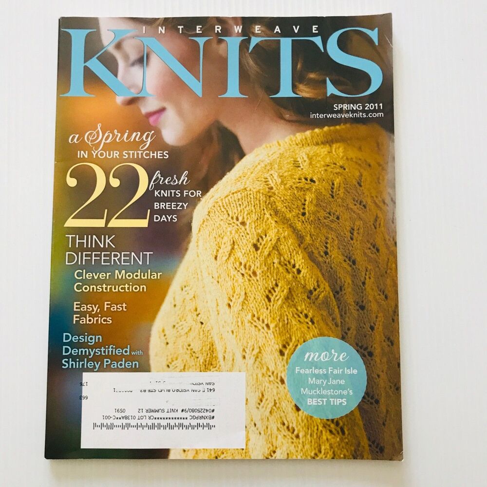 Interweave Knits Magazine Spring 2011 Knitting Patterns Breezy Fresh Knits